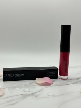 Laura Mercier Lip Glacé Rose Syrup 190 Lip Gloss 5.7ml NIB